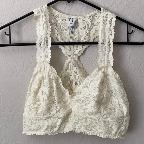 Free People Other - FREE PEOPLE Intimately Lace Bralette size Small